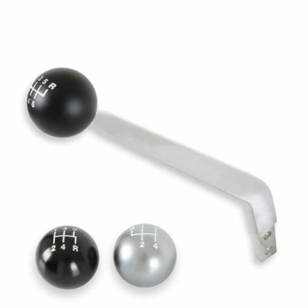 Fits Shifters W_M16X1.5 Billet Shift Knob-No Shift Pattern Gloss Black-163001HST
